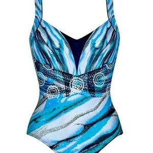 ‼️SALE ‼️ Sunflair NWT One piece swimsuit Plus Size 14 & 16